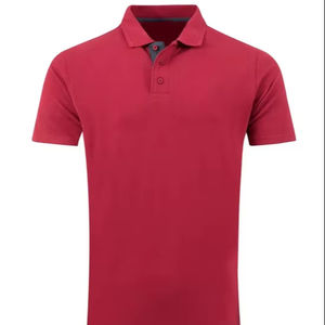 เสื้อโปโลสำหรับผู้ชายผ้าโพลีเอสเตอร์100% ระบายอากาศได้ดี100% ผ้าโพลีเอสเตอร์สวมใส่สบายในชีวิตประจำวัน - Product Image 1