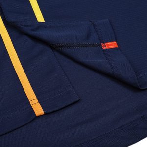 Maillot de baseball unisexe bleu marine à manches courtes, boutonné sur le devant, en maille respirante, taille XL adulte - Product Image 3