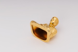 รูปปั้นพระคามาคุระขนาดเล็กทันสมัยสำหรับสวนรูปปั้นตู้ขนาดเล็กงานฝีมือโลหะ - Product Image 5