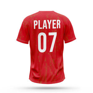 Maillots de baseball/softball unisexes personnalisés, 100% polyester, imprimés par transfert thermique avec des noms et des numéros d'équipe personnalisés, livraison rapide - Product Image 5