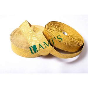 Tresse de lingots d'or français faits à la main pour uniformes garniture de dentelle d'or élégante - Product Image 6
