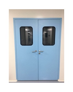 Portes simples hermétiques d'hôpital <span class=keywords><strong>de</strong></span> salle d'opération <span class=keywords><strong>de</strong></span> porte <span class=keywords><strong>de</strong></span> <span class=keywords><strong>théâtre</strong></span> d'hôpital avec les portes évaluées du feu <span class=keywords><strong>de</strong></span> 90 minutes pour des hôpitaux - Product Image 5