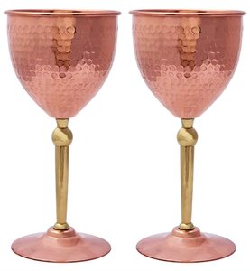 Verre à boire à cocktail de vin rouge à longue tige plaqué argent avec motif de gravure pour bar et hôtels - Product Image 4