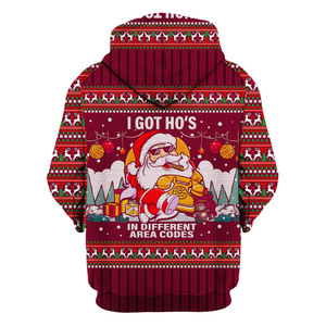 Sweat à capuche de Noël pour homme tendance, de haute qualité, graphique, chaud, pull de fête, tenue d'hiver élégante, sweat à capuche de Noël pour homme - Product Image 2