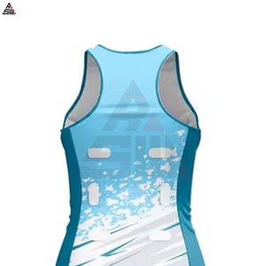 Uniforme de Netball del equipo del fabricante de fábrica de Pakistán, venta al por mayor, personalizado, de alta calidad, unisex, talla grande, impreso, transpirable - Product Image 5