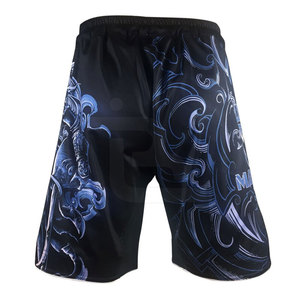 Pantalones Cortos Deportivos de Karate y MMA con Logotipo Personalizado, de Poliéster/Algodón, Ligeros, Transpirables y de Alta Calidad para Artes Marciales Masculinas - Product Image 2