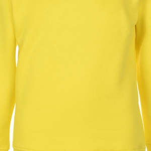 Sudadera Amarilla para Hombre, Cuello Redondo, Suave, Cálida, Ligera, Informal, Color Sólido, Prenda Superior de Moda - Product Image 4