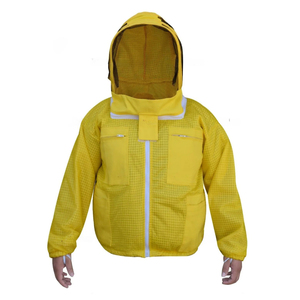 Venta al por mayor chaqueta de apicultura más vendido cuerpo completo cómodo mejor seguridad personalizada 100% algodón apicultura chaqueta ventilada - Product Image 6