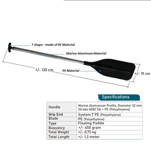 ProPaddle DE HAUTE QUALITÉ-flotte toujours sur l'eau, fabriqué avec un arbre en aluminium solide pour une résistance légère et une utilisation durable - Product Image 4