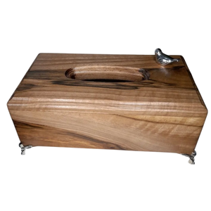 Vente en gros élégant couvercle de boîte à mouchoirs en bambou avec ornement décoratif parfait porte-mouchoirs en bois pour la décoration intérieure et les fournitures d'hôtel - Product Image 2