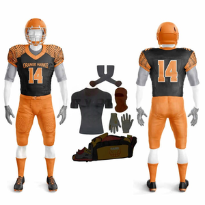 Custom Sublimated American <b>Football</b> Jerseys <b>Youth</b> Player Special Packages Compression Shirts Balaclavas <b>Gloves</b> & Accessories - Product Image 3