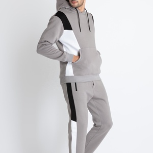 ชุดวอร์มผ้าฟลีซแบบเรียบสไตล์วินเทจ ทรงหลวม ไหล่ตก ตัดเย็บตามสั่ง สำหรับผู้ชาย ทรงเข้ารูป - Product Image 5