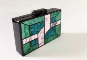 Pochette de soirée pour femme, design élégant, imitation perle, luxe, papillon, charme solide, pochette complète, design créatif pour mariage - Product Image 4