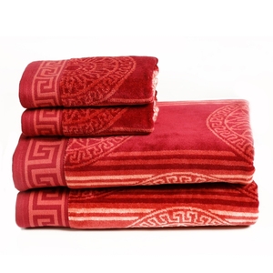 Juegos de toallas de baño para adultos para uso en Hotel y Spa 100% toallas de baño de bambú de algodón nuevo diseño Jacquard Toalla de baño de Golf - Product Image 5