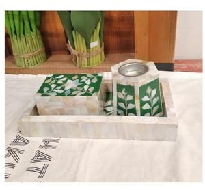 Juego de Caja Quemadora de Incienso con Incrustaciones de Nácar y Madera MDF, Aroma a Rosas, Venta Directa de Fábrica, Uso Religioso para Todas las Temporadas, Artesanía de Calidad - Product Image 5