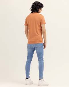 Alta demanda logotipo personalizado tendencia moda totalmente algodón manga corta Jersey hombres verano camiseta - Product Image 3