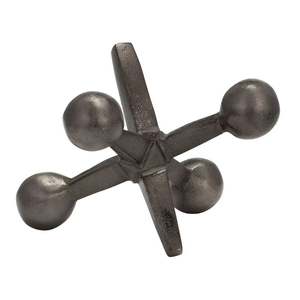 Nouvelles sculptures en métal créatives Jacks en aluminium Quantité en vrac Décoration d'intérieur Décoration de table Hôtel de luxe Chambre Restaurant - Product Image 3