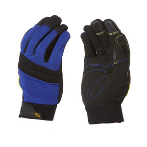 Custom Nylon <b>Knit</b> Nitrite Coated Industrial Mechanical Anti Oil Safety <b>Gloves</b> Factory Price - Product Image 2