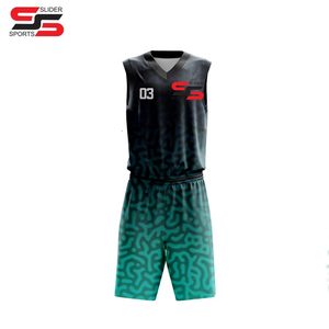 Tenue de sport sur mesure pour hommes, uniforme de basket-ball OEM, conception personnalisée, uniforme de basket-ball à séchage rapide pour adultes, vente en gros de haute qualité - Product Image 4