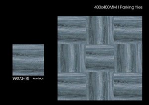 Baldosas de cerámica de diseño moderno, acabado antideslizante de 400x400mm para áreas de estacionamiento al aire libre, apartamentos, colección exclusiva India - Product Image 4