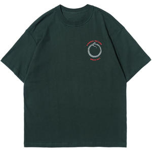 T-shirts en tricot pour hommes avec logo personnalisé |   Sérigraphie |   Vêtements de sport de haute qualité en coton biologique 100% - Product Image 4