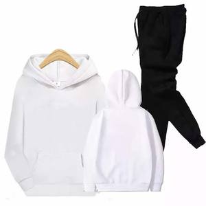 Chándales de invierno de algodón 100% para mujer, conjuntos de 2 piezas, chándal, sudaderas de gran tamaño, sudaderas con capucha, pantalones de chándal, conjuntos a juego - Product Image 4