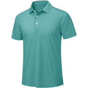 Polos de manga corta de verano más vendidos para hombre, diseño de secado rápido, de talla grande, informal, para oficina, ropa de playa transpirable - Product Image 1