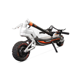 Scooter eléctrico X con cuadro de fibra de carbono, velocidad máxima 90 km/h, 4000W, 60V, neumático ancho de 11 pulgadas, en buen estado. - Product Image 1