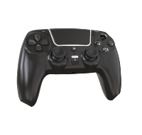 Joysticks Bluetooth YLW et jeu Double sens prise Audio 3.5mm jeu sans fil blanc noir contrôleur pour Play Station 5
