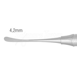 Elevador Perióstico Dental de Acero Inoxidable, Herramienta de Doble Extremo para Elevación de Láminas y Procedimientos de Cirugía Oral - Product Image 5