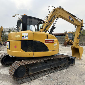 Excavatrice Caterpillar d'occasion pour modèle 308c, petite excavatrice, modèle 2022, moteur Hitachi, 22 tonnes, avec roulement et boîte de vitesses, à vendre - Product Image 4