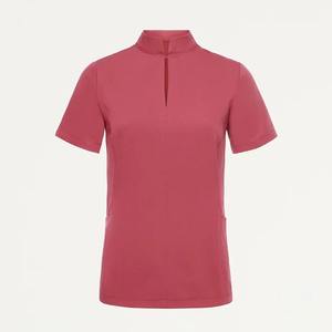 Ensembles d'uniformes médicaux pour femmes personnalisés col montant fermeture crochet tissu tissé de haute qualité pour soins infirmiers et chirurgie OEM logo personnalisé - Product Image 4