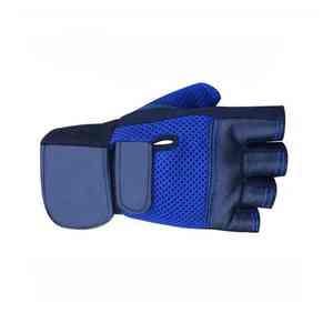 Gants de gymnastique respirants demi-doigt robustes les plus vendus avec fermeture à lacets pour l'entraînement sportif - Product Image 3