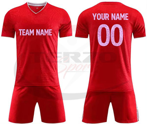 Uniforme de Fútbol Unisex de Manga Corta, 100% Poliéster, Conjuntos de Fútbol al por Mayor para Eventos Deportivos - Terzo Sports, Colores y Logotipo Personalizados - Product Image 4
