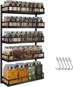 Porte-épices en métal de haute qualité organisateur de boîte à épices accessoires de cuisine modernes support de stockage pour organisateur de boîte à épices utilisation en cuisine - Product Image 6