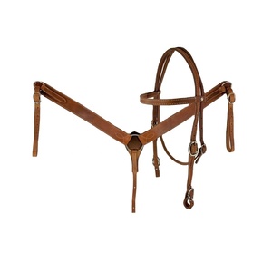 Conjunto de cuello de pecho y cabeza occidental de cuero de vaca 100% de alta calidad, proveedor de Fabricante al por mayor - Product Image 1