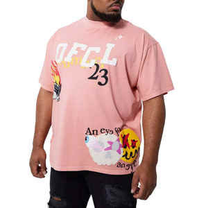 Élégant pour les hommes Terry Regular Fit respirant léger couleur unie t-shirt de couleur personnalisée - Product Image 1