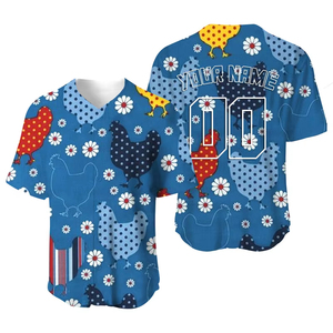 Maillot de softball et de baseball pour hommes respirant et boutonné pas cher blanc impression par sublimation vêtements d'entraînement - Product Image 6