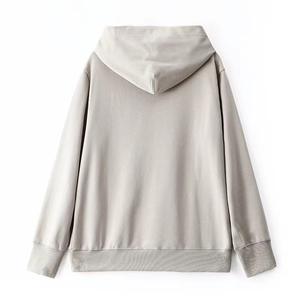 Sudadera Deportiva Unisex de Otoño, 340 Gsm, Holgada, Estilo Francés, con Estampado Personalizado, Cuello con Capucha Teñido con Hilo, Ropa Urbana para Invierno - Product Image 3