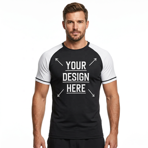 Vêtements de sport respirants antibactériens UPF50+ pour hommes, compression, MMA, BJJ, Muay Thai, Jiu Jitsu, Rashguard - Product Image 1
