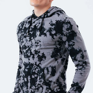 Sweat à capuche délavé à l'acide pour homme, dernière mode, logo personnalisé, sweats à capuche délavés à l'acide pour homme - Product Image 3