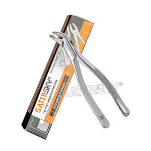 Fórceps de extracción dental #210H Molares superiores Base de grado alemán quirúrgico de Instrumentos dentales de alta calidad - Product Image 6