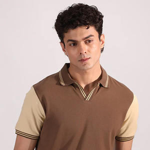 Camisetas Polo de Algodón y Poliéster para Hombre, Diseño de Cuello con Estampado Digital, Camisetas Polo de Manga Corta para Hombre - Product Image 6
