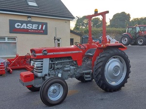 Tracteur à roues MASSEY-FERGUSON 175 d'occasion avec boîte de vitesses, plus de 50 000 heures, rapport et inspection vidéo fournis - Product Image 2