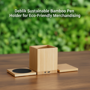 Portapenne Sostenibile in Bambù Deblik per Merchandising Ecosostenibile - Product Image 3
