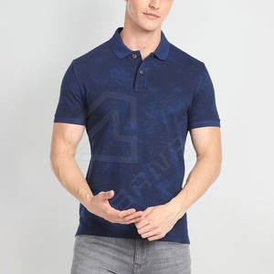 Vente en gros de haute qualité célèbre polo pour hommes haut brodé personnalisé haute qualité polos avec logo brodé polo - Product Image 3
