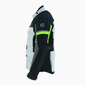 Veste de moto imperméable en polyester CE 600D haute visibilité respirant et coupe-vent - Product Image 3