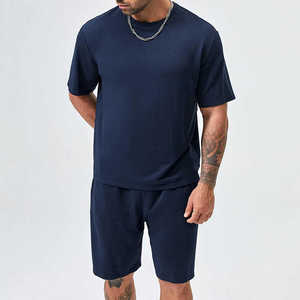 กางเกงขาสั้นผ้าแคนวาสสำหรับวิ่ง2ชิ้นของผู้ชายกางเกงขาสั้นลำลองระบายอากาศได้ดีใหม่สำหรับฤดูร้อน - Product Image 2