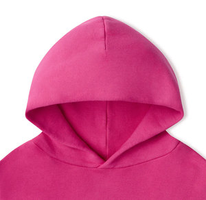 Pull à capuche classique 100% coton sans cordon pour hommes pull à capuche poches latérales S-3XL - Product Image 4