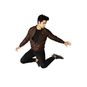 Nouveau design blouson d'aviateur d'hiver pour hommes vente en gros blouson d'hiver zippé blousons d'aviateur en coton décontractés OEM pour hommes - Product Image 5